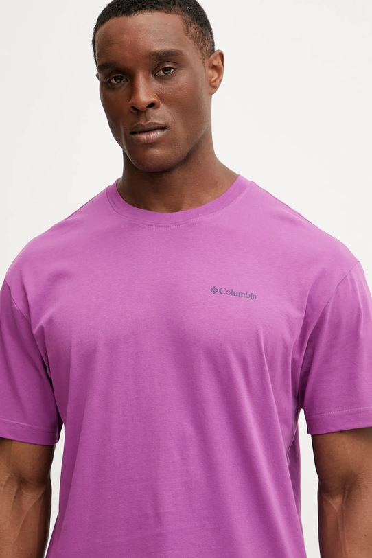 Bavlněné tričko Columbia růžová 2071701