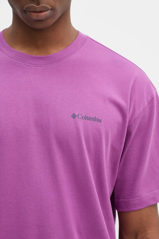 Columbia tricou din bumbac roz 2071701