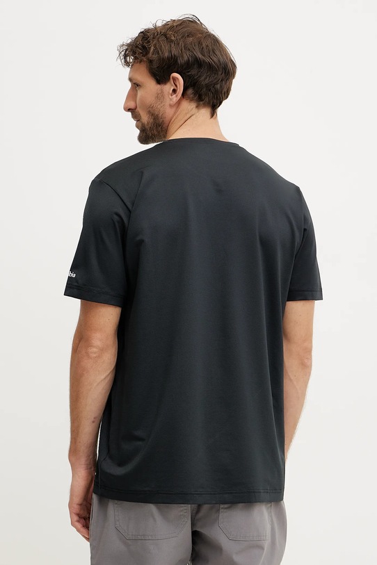 Abbigliamento Columbia maglietta da sport Ice Lake 2071731 nero