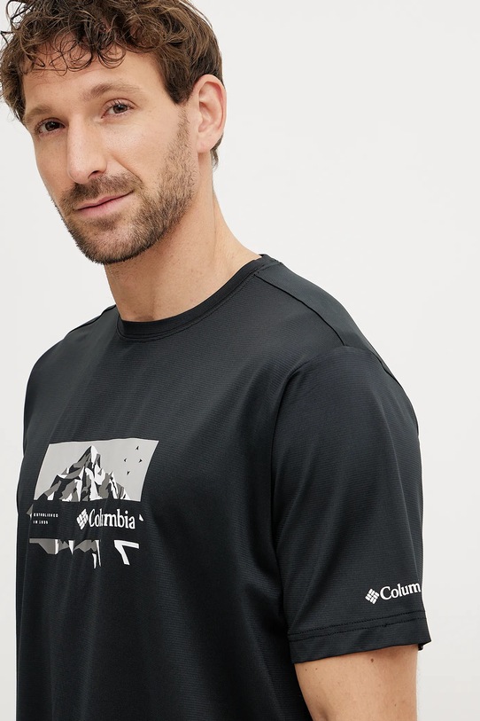 Columbia maglietta da sport Ice Lake nero 2071731