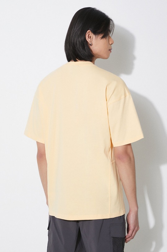 Clothing Columbia cotton t-shirt Painted Peak 2074481 yellow