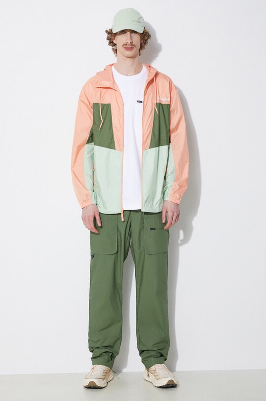 Columbia t-shirt bawełniany Landroamer 2076021 biały SS24