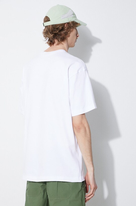 Odzież Columbia t-shirt bawełniany Landroamer 2076021 biały