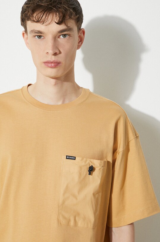 Columbia cotton t-shirt Landroamer 2076021 orange