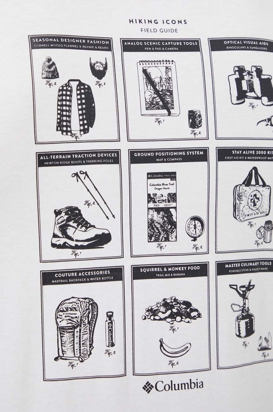 Βαμβακερό μπλουζάκι Columbia Rapid Ridge 1934824.