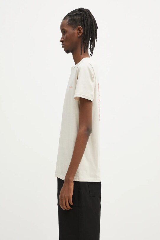 Columbia t-shirt bawełniany Rapid Ridge 1934824. beżowy SS25