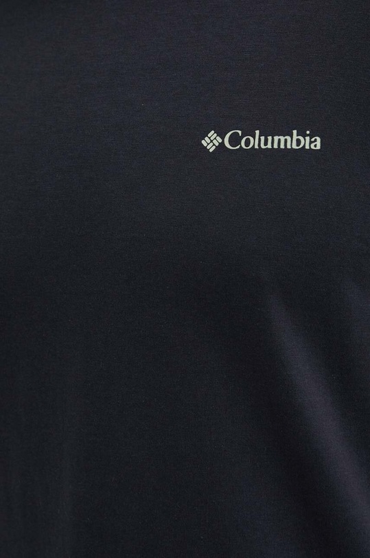 Columbia t-shirt in cotone Rapid Ridge 1934824. nero
