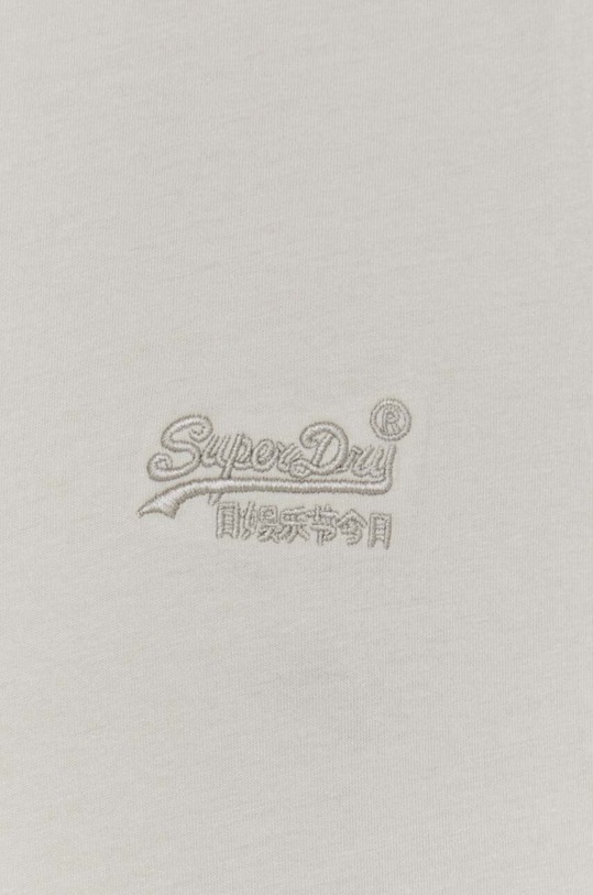Bavlněné tričko Superdry M6010820A.1LC béžová
