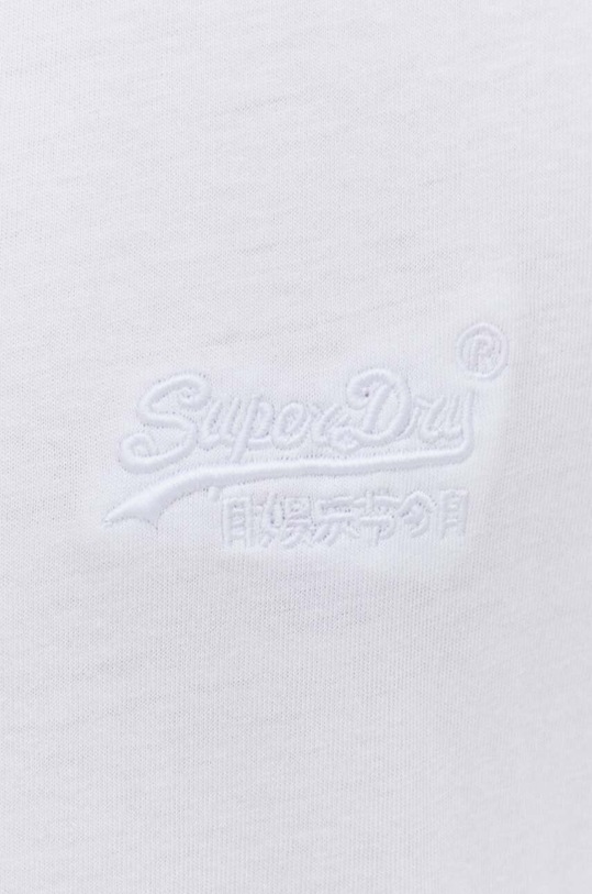 Superdry tricou din bumbac M6010819A.01C alb