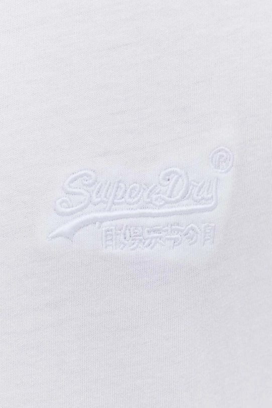 Superdry t-shirt bawełniany M6010819A.01C biały