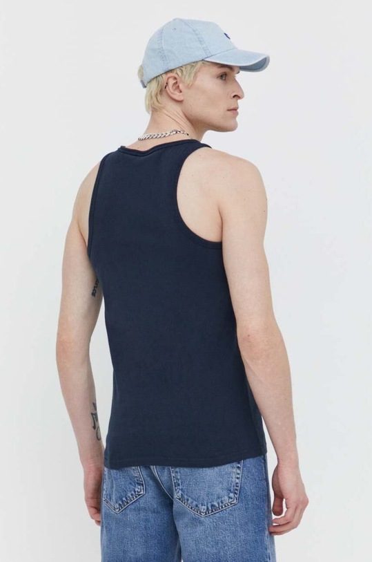 Oblečení Bavlněný top Superdry M6010814A.98T námořnická modř