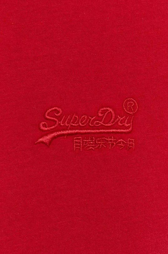 Superdry t-shirt bawełniany M1011245M.WA7 czerwony