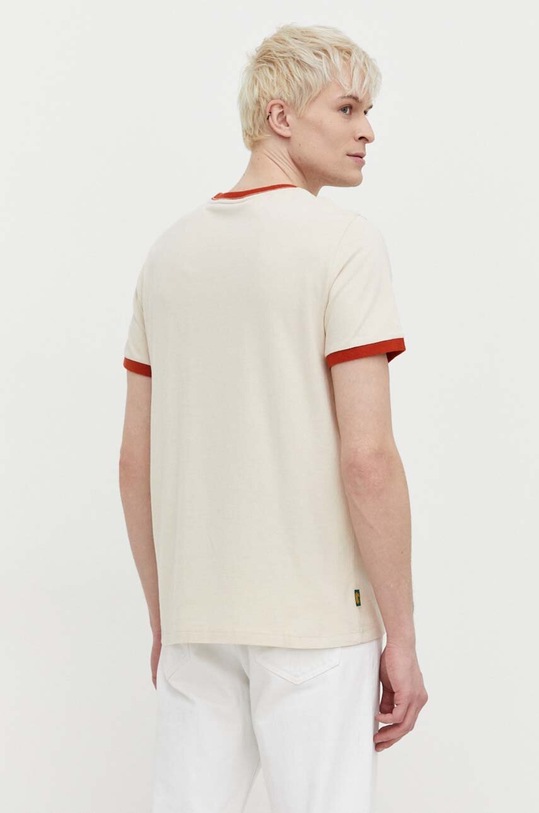 Ruházat Superdry pamut póló M1011983A.2IK bézs