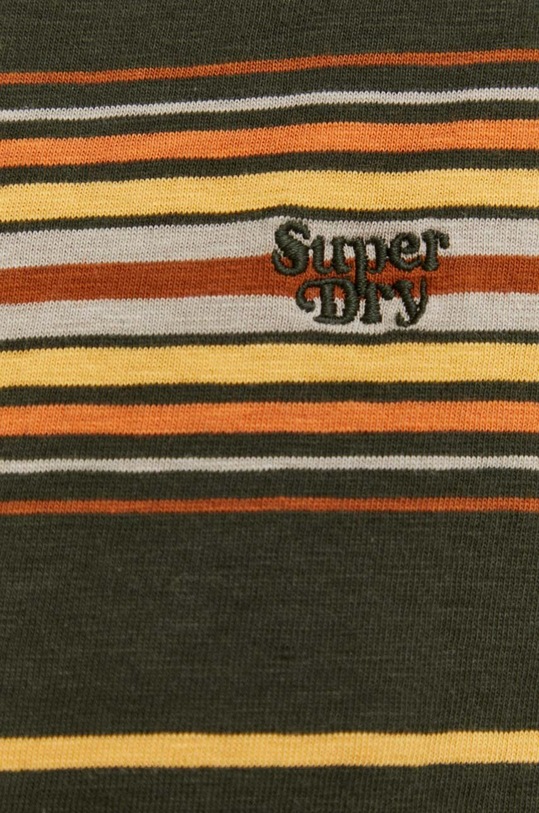 Superdry t-shirt bawełniany M1011722A.9AG zielony