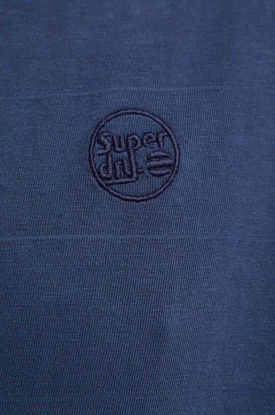 Бавовняна футболка Superdry M1011570A.98T темно-синій
