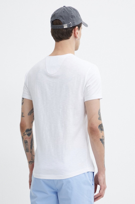 Ruházat Superdry pamut póló M1011890A.01C fehér