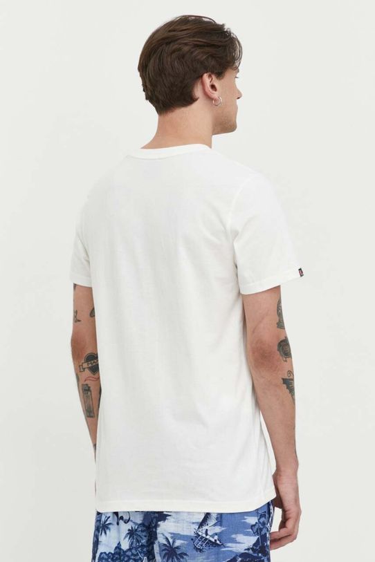 Odjeća Pamučna majica Superdry M1011472A.39E bijela