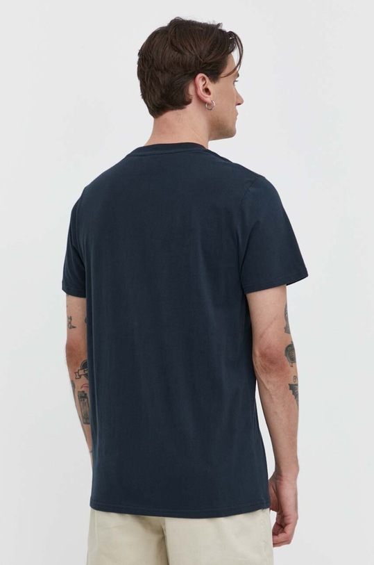 Odzież Superdry t-shirt bawełniany M1011977A.98T granatowy