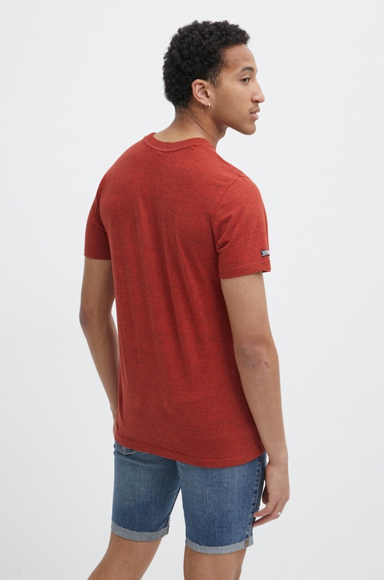 Bavlněné tričko Superdry červená M1011909A.UR5