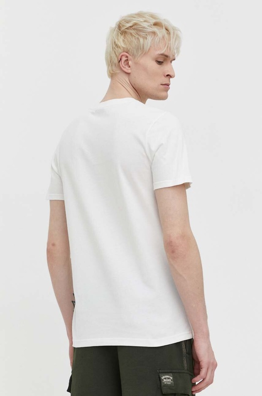 Ruházat Superdry pamut póló M1011916A.71D fehér