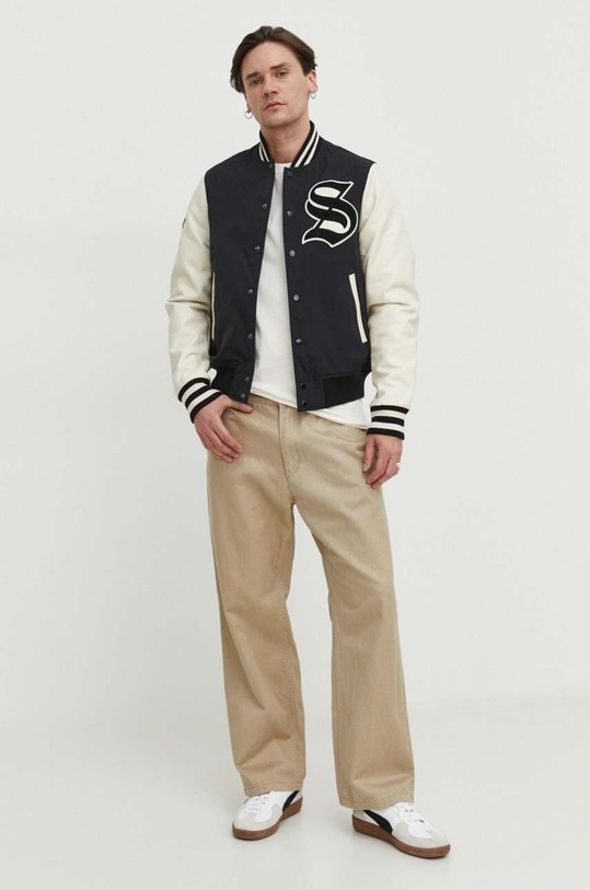 Одяг Бавовняна футболка Superdry M1011897A.22C бежевий