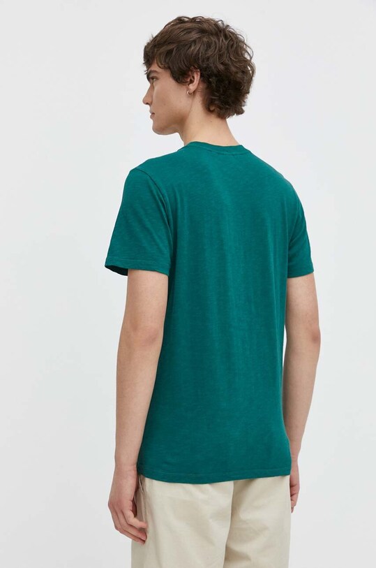 Одяг Бавовняна футболка Superdry M1011903A.2DL зелений