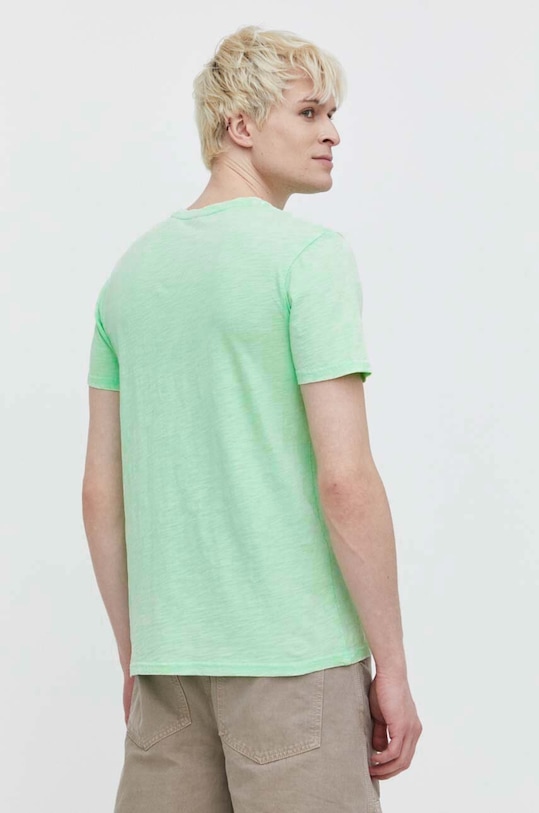 Odjeća Pamučna majica Superdry M1011904A.2AE zelena