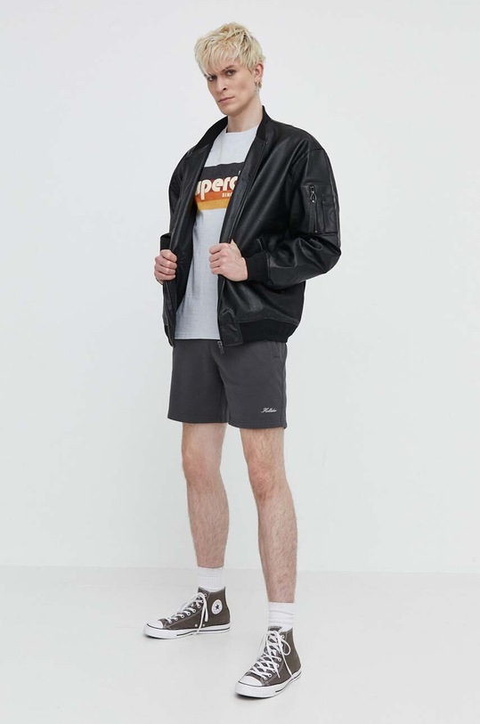 Superdry pamut póló M1011904A.2AD kék SS24