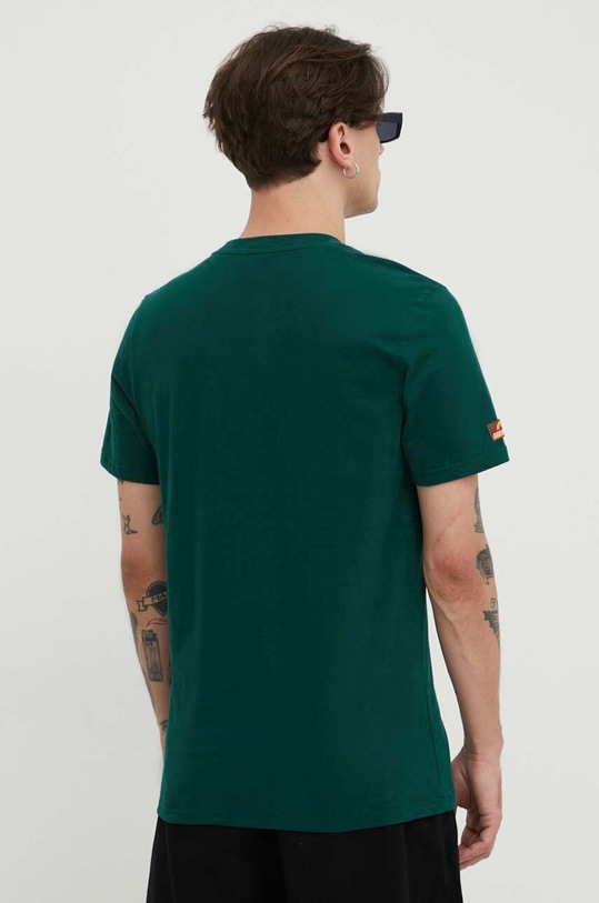 Odzież Superdry t-shirt bawełniany M1011911A.8UM zielony