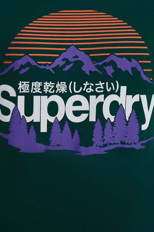 Superdry t-shirt bawełniany M1011911A.8UM zielony