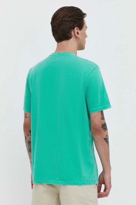 Odzież Superdry t-shirt bawełniany M1011907A.GBG zielony
