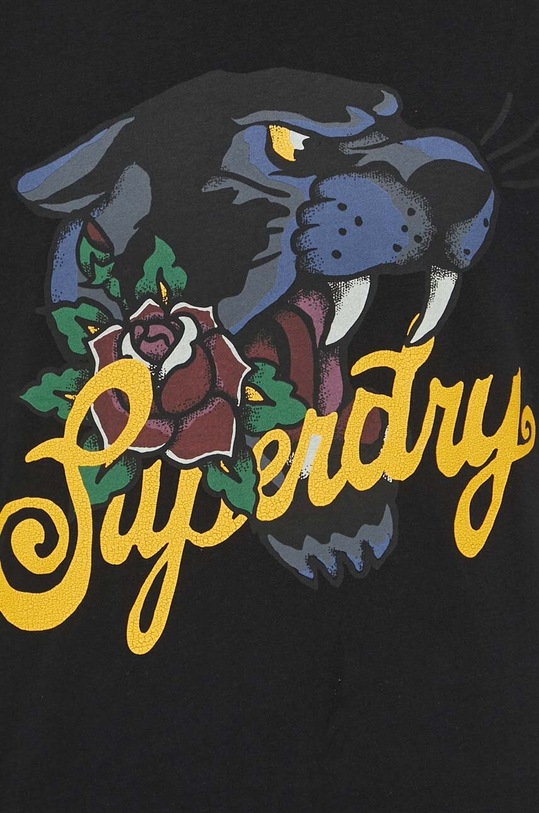 Bavlněné tričko Superdry černá M1011978A.AFB