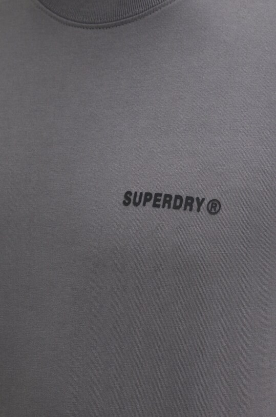 Хлопковая футболка Superdry M6010810A.HSZ серый