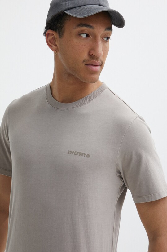 Бавовняна футболка Superdry бежевий M6010810A.1PC