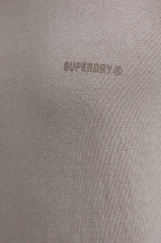 Бавовняна футболка Superdry M6010810A.1PC бежевий