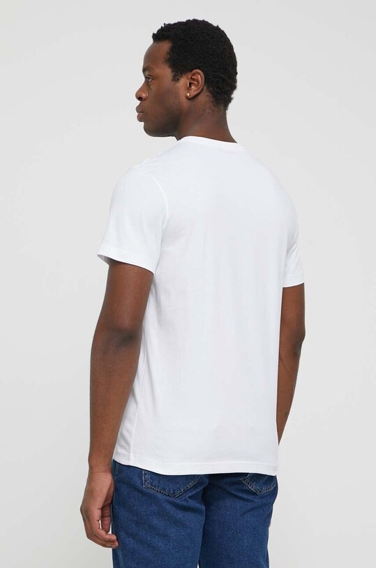 Одяг Бавовняна футболка Calvin Klein Jeans J30J325190 білий