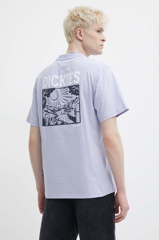 Odjeća Pamučna majica Dickies PATRICK SPRINGS TEE SS DK0A4YR7 ljubičasta
