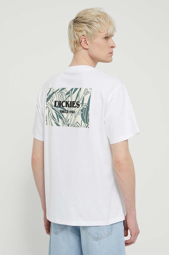 Odzież Dickies t-shirt bawełniany MAX MEADOWS TEE SS DK0A4YRL biały