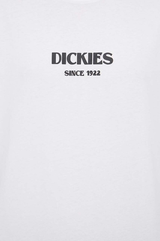 Dickies t-shirt bawełniany MAX MEADOWS TEE SS DK0A4YRL biały