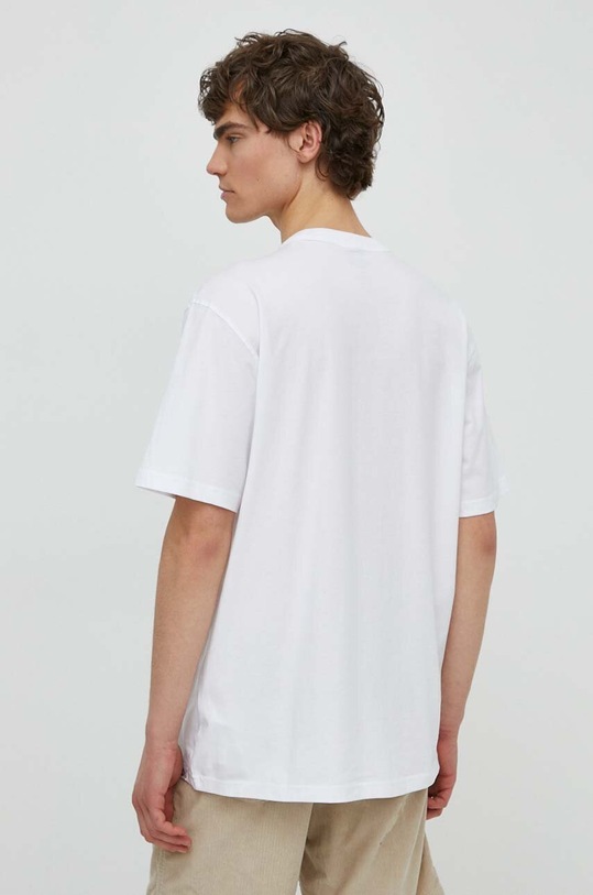 Odzież Dickies t-shirt bawełniany AITKIN CHEST TEE SS DK0A4Y8O biały