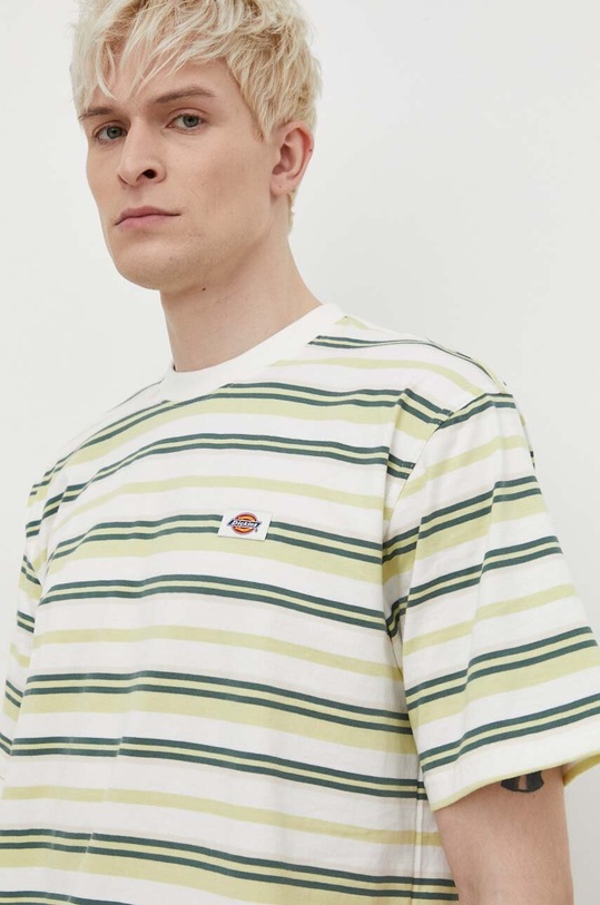 Dickies t-shirt bawełniany GLADE SPRING TEE SS biały DK0A4YR1