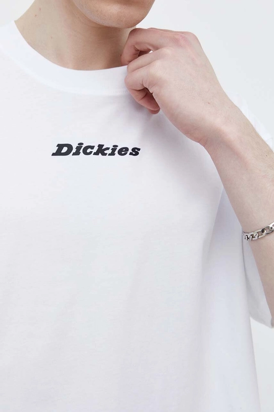 Памучна тениска Dickies ENTERPRISE TEE SS DK0A4YRN бял