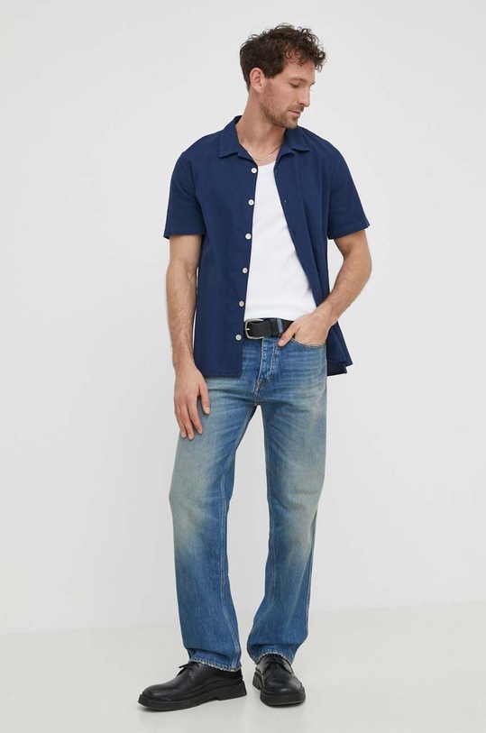 Drykorn t-shirt NATHAN biały 49151.522096