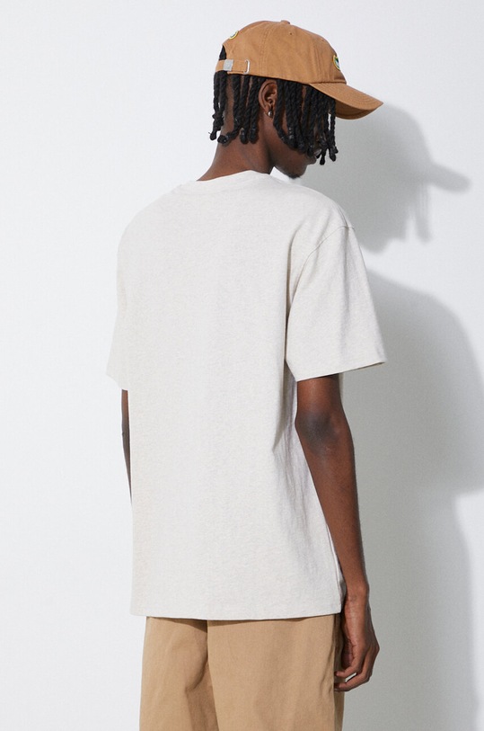 Одежда Хлопковая футболка Puma 624009 бежевый