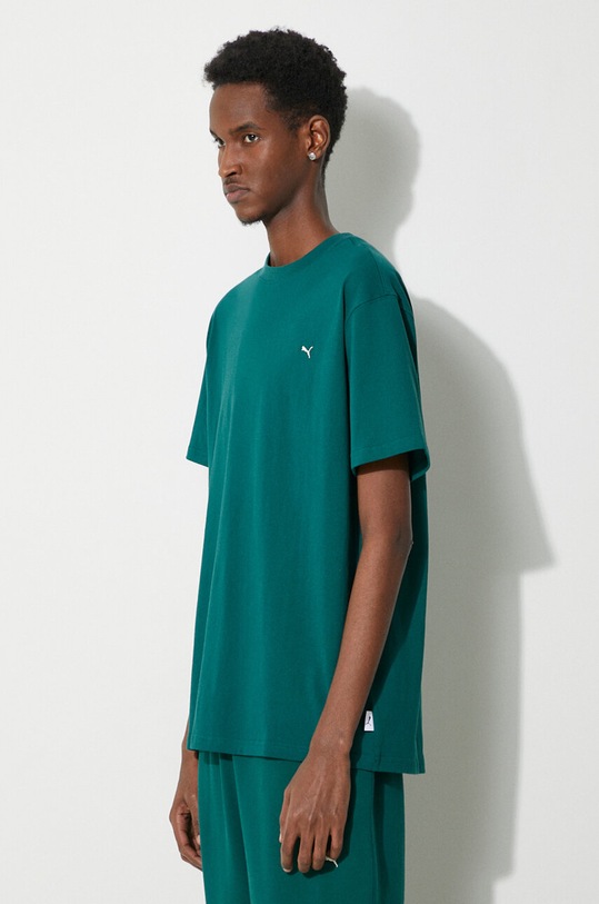 Puma cotton t-shirt turquoise 624009