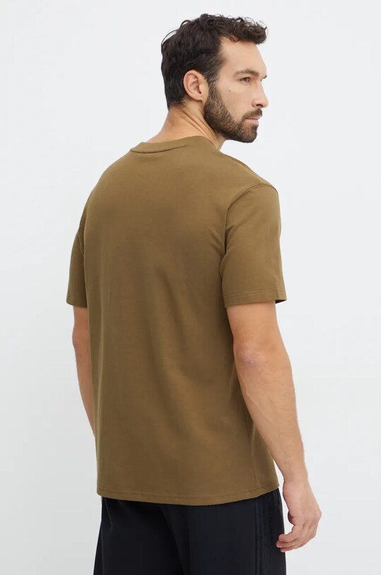 Odzież Puma t-shirt bawełniany MMQ 624009 zielony