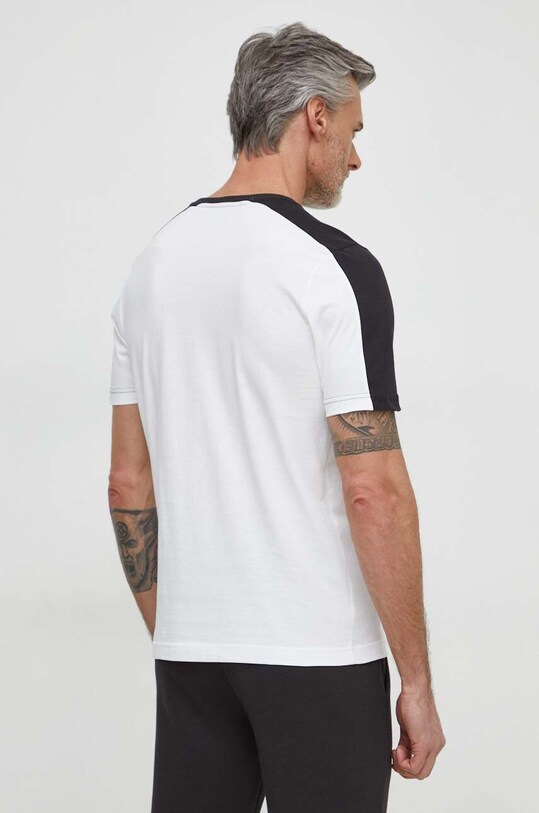 Îmbrăcăminte Puma tricou din bumbac 673341 alb
