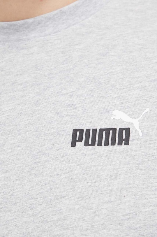 Puma tricou din bumbac 674470 gri
