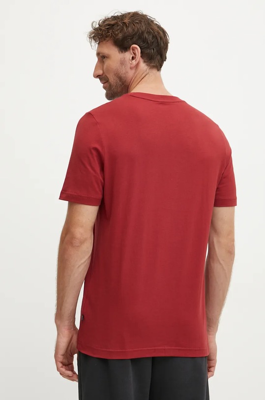 Odzież Puma t-shirt bawełniany 674470 czerwony