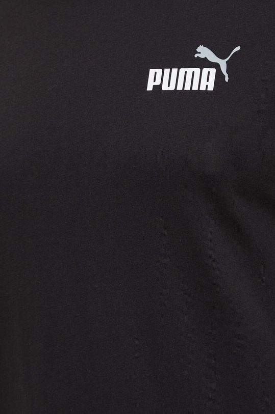 Бавовняна футболка Puma 674470 чорний
